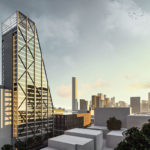 Architectual rendering of proposed 251 Wickham Street, Fortitude Valley