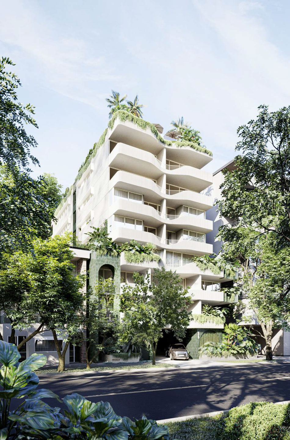 Architectural rendering of Ducale, Teneriffe