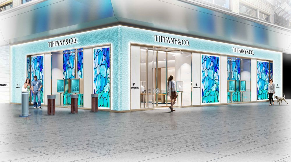 Artist's impression of proposed Tiffany & Co flagship store
