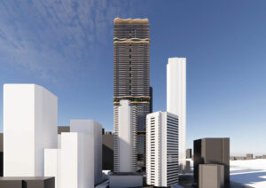 Architectural rendering of the proposed 25 Mary Street proposal by KS Property