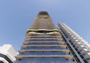 Architectural rendering of the proposed 25 Mary Street proposal by KS Property
