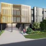 Render of new Youth Homelessness Project by Anglicare