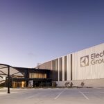Image of the external entry façade of the proposed Electrolux Group project at the Port of Brisbane