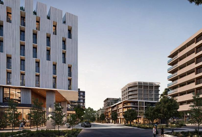 Architectural rendering of proposed new Shafston International College at Rochdale