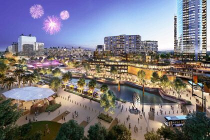 Rendering of Maroochydore City Centre vision with SOL.